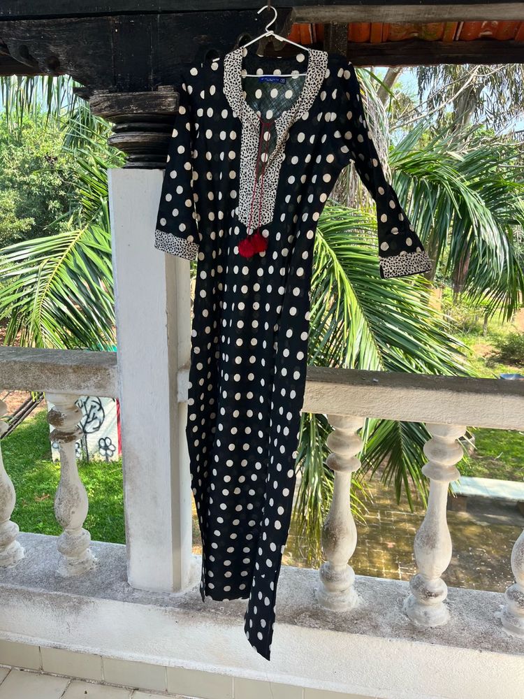 Polka Dot Kurta