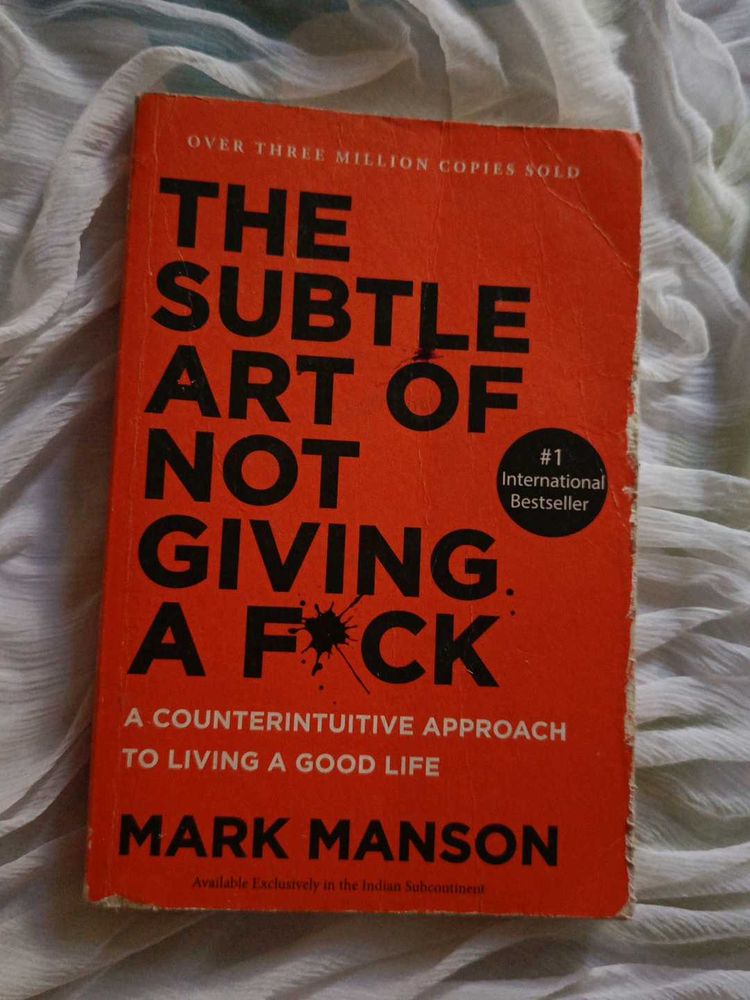 The Subtle Art of Not Giving a F*ck by Mark Manson