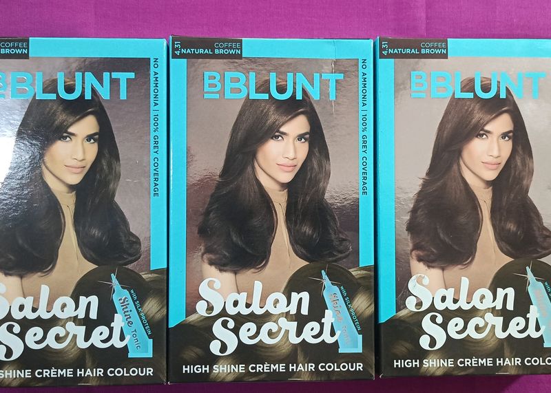 Bblunt Hair Colour Pack Of 3