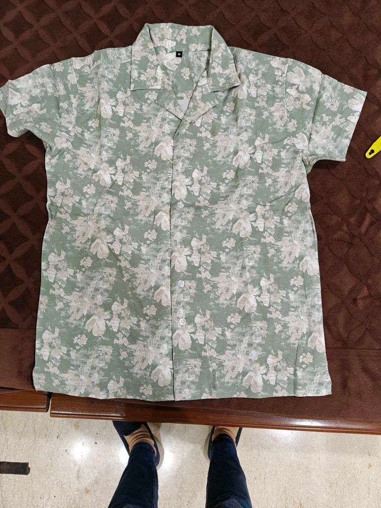 Floral Print Casual Shirt