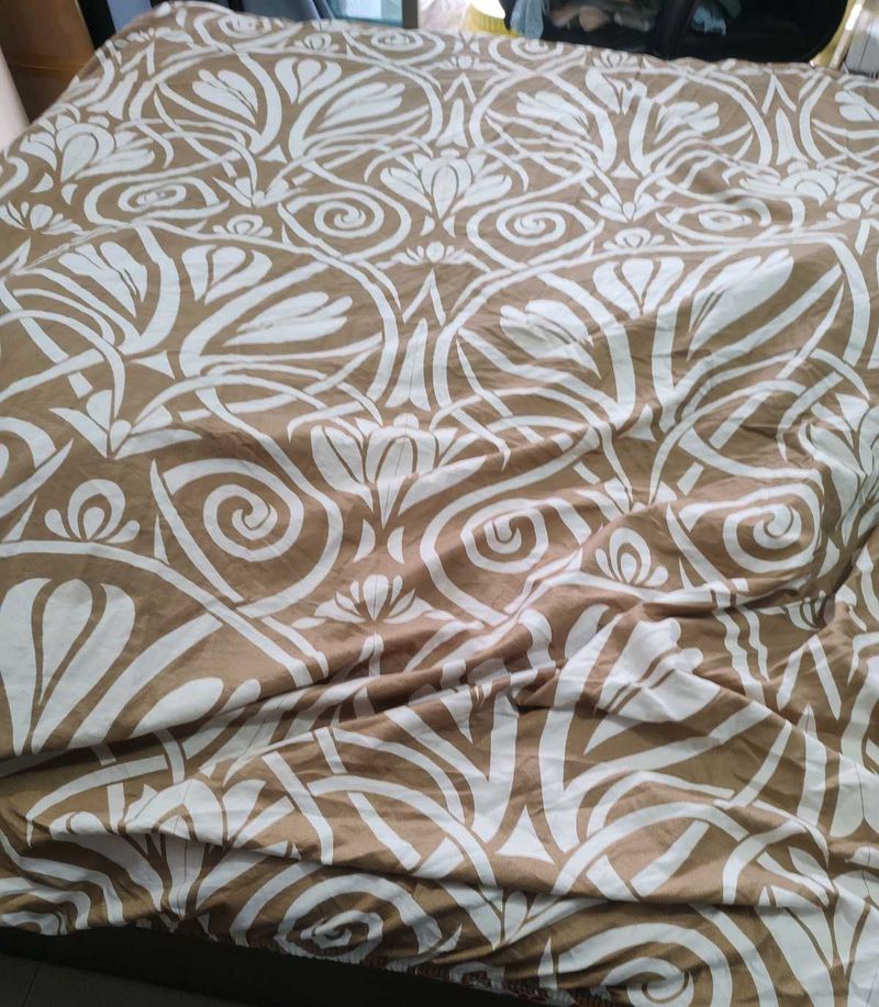 Elastic side Patterned Bed Sheet
