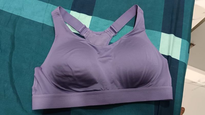 Lavender Sports Bra from Decathlon Size-XL