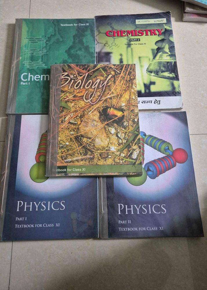 NCERT Class XI Textbooks Set