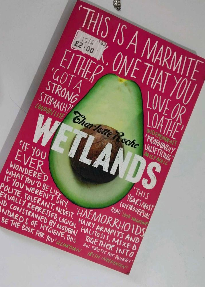 Weird book 🔥 🌚📚 WETLANDS by Charlotte Roche