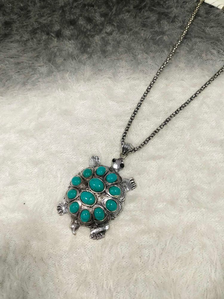 Turtle Pendant Necklace