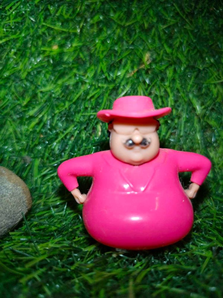Motu Patlu Pink Figurine