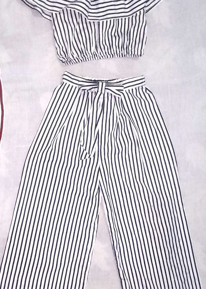 Striped Two-Piece Set