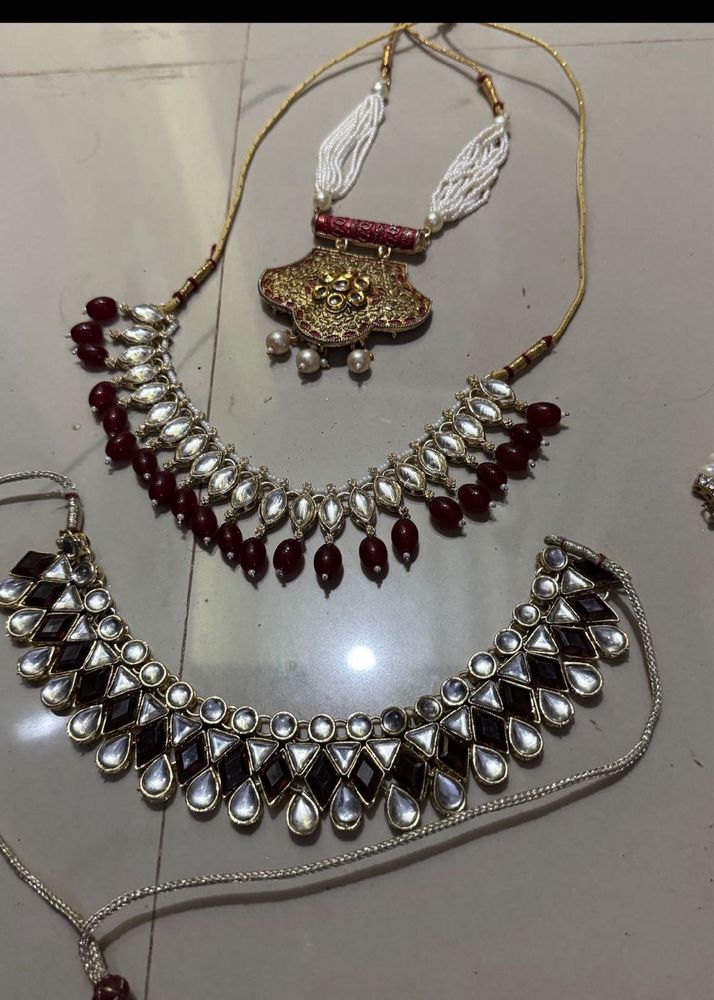 3 Mix Jewellery necklaces ❣️