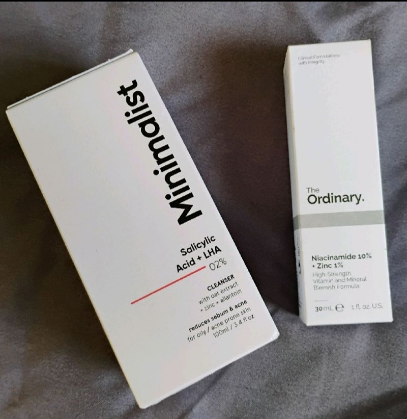💥 Price DROP! Minimalist and TO skincare combo