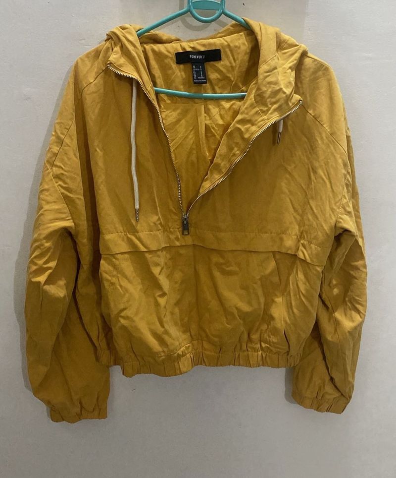 Forever 21 Yellow Windbreaker (Unused)