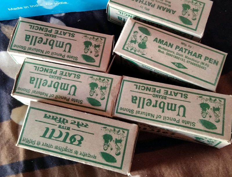 slate pencil umbrella brand 6 packet