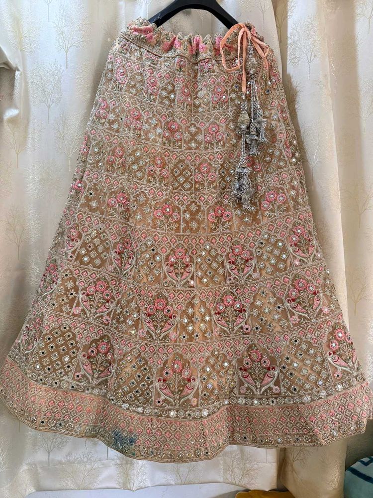 peach Lehenga Choli