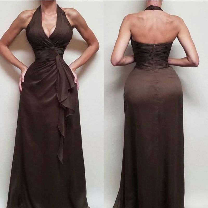 Luxury Elegent🥀Halter Dress🥀David&#39;s Bridal