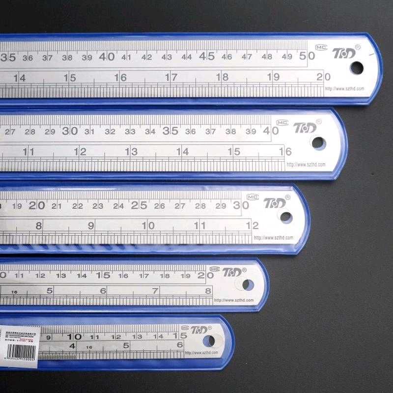 30cm Stainless Steel Ruler And Measuring Tool