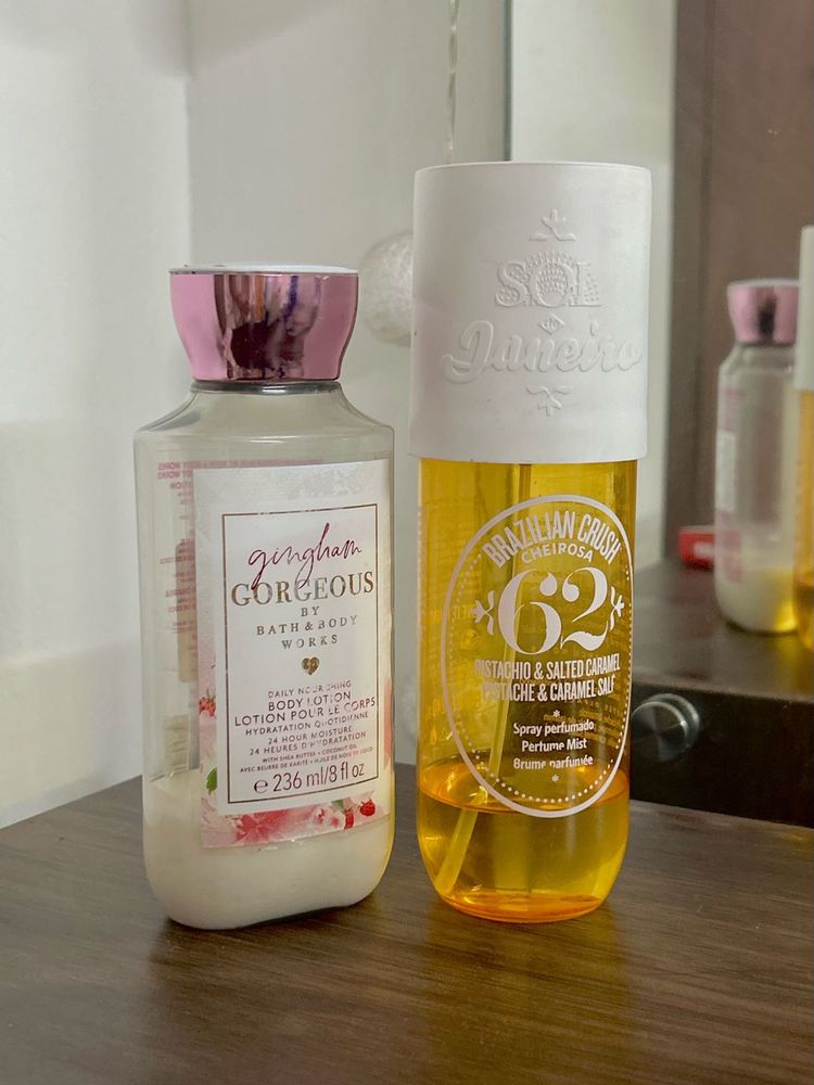 62 Sol De Janeiro Mist + Bath Body Lotion