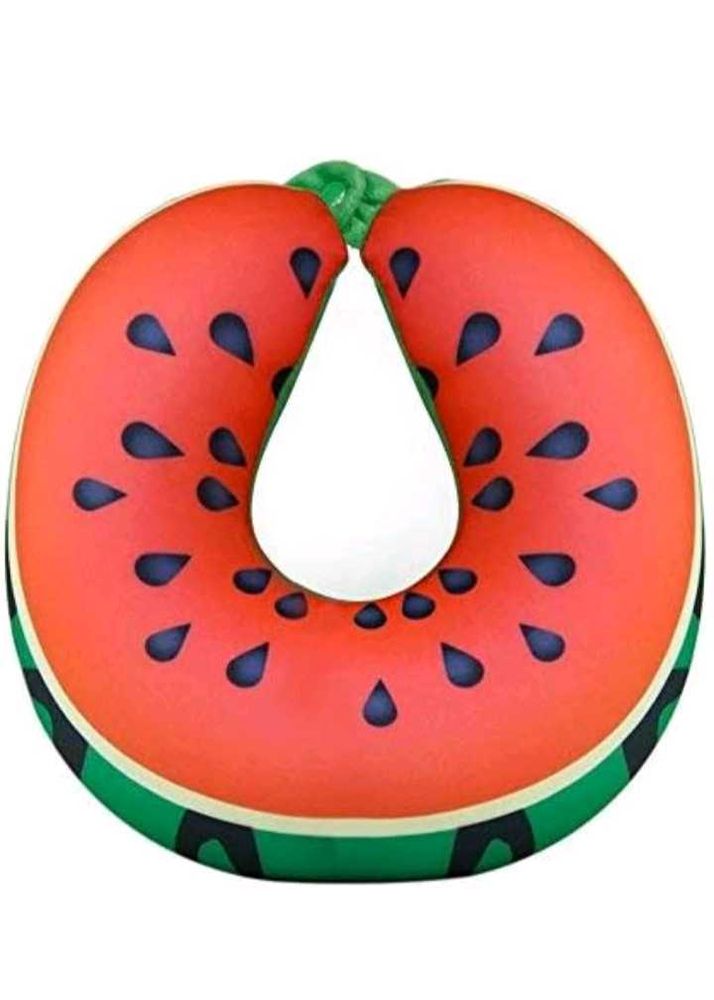Watermelon U-Shaped Neck Pillow - Travel Comfort