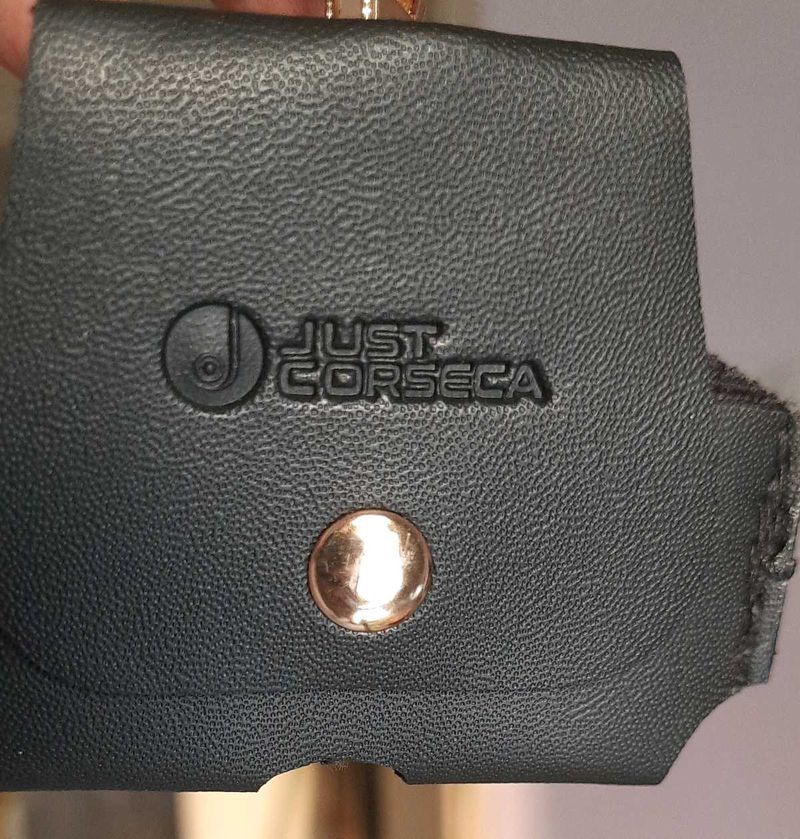 Keychain For MEN Black Leather NEW