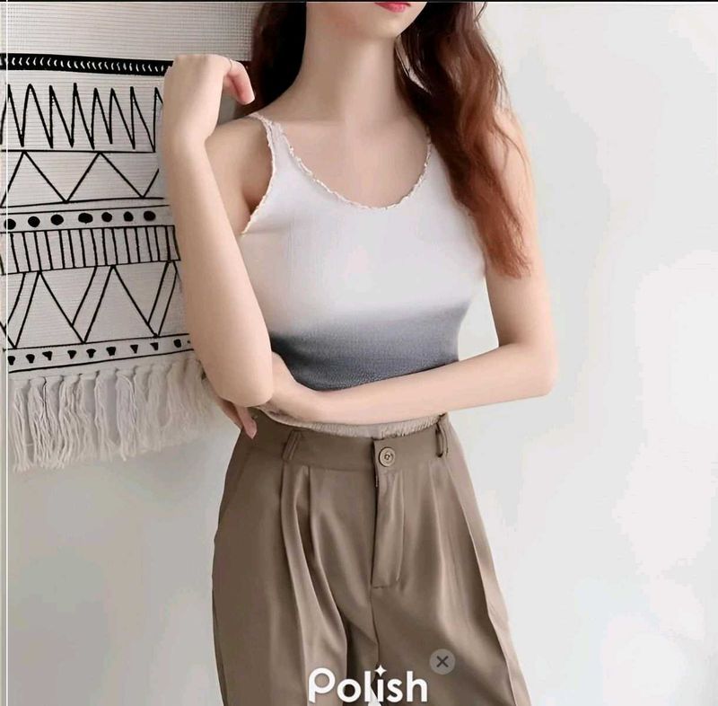 New With Tag Korean Ombre Tank Top