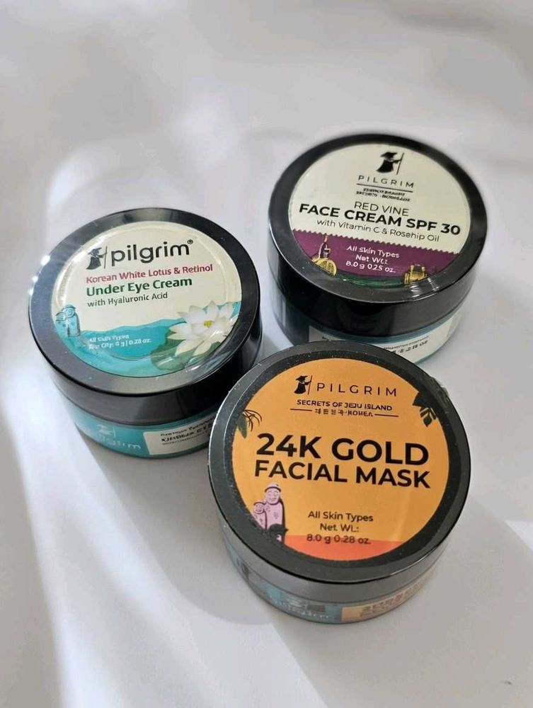 Pilgrim Skincare Bundle pack of 3
