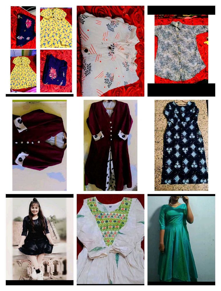 21 Items Combo Kurtis For Women
