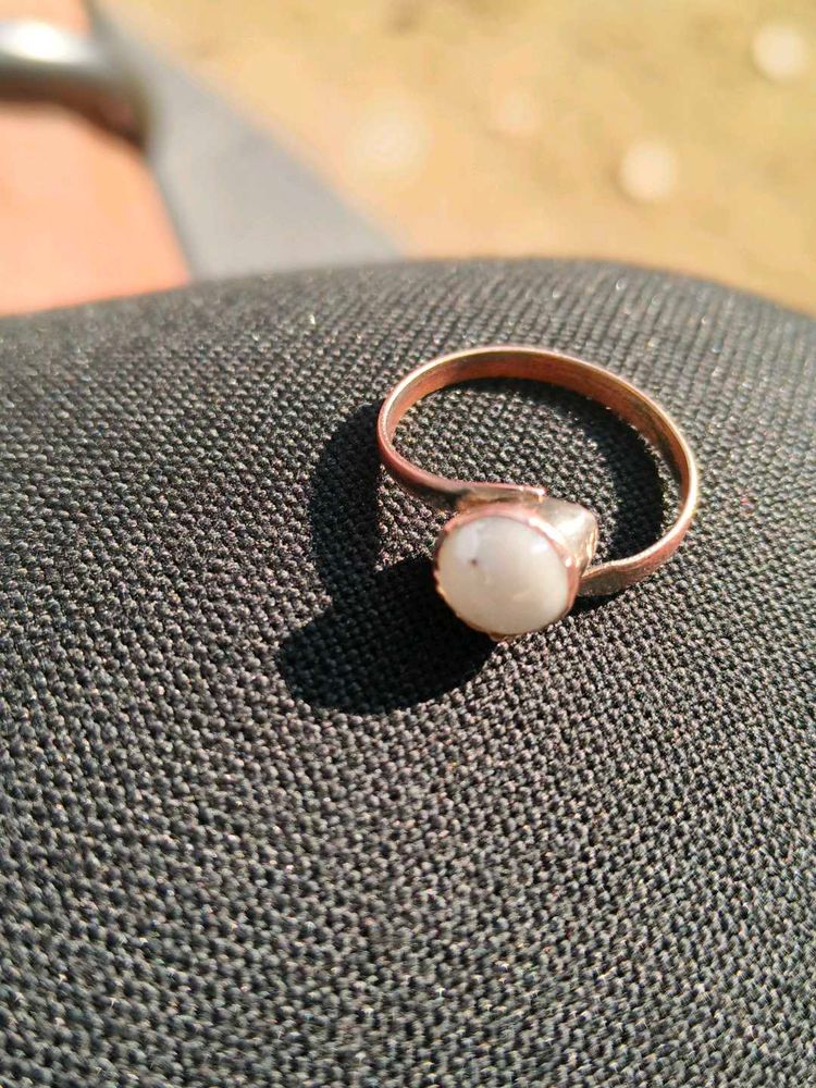 Pearl Statement Ring