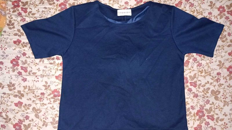 Navy Blue Top