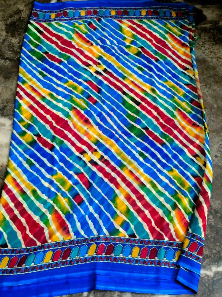 Multicolour Saree.