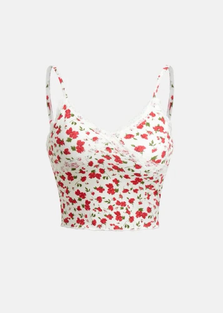 Floral Lace Cami Top