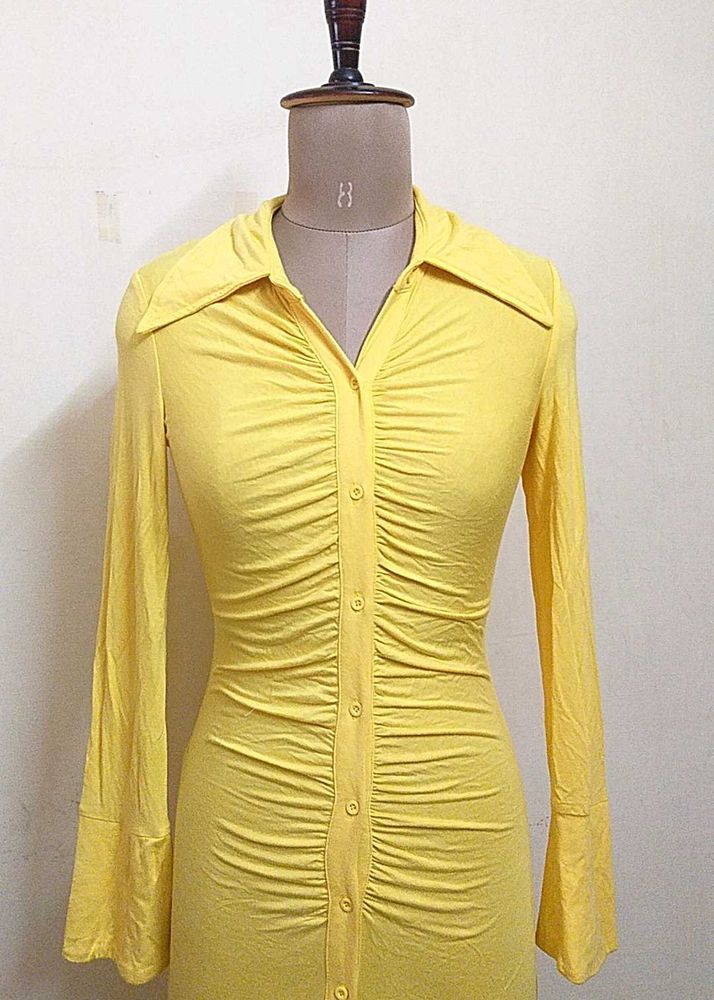 Shein Yellow Maxi