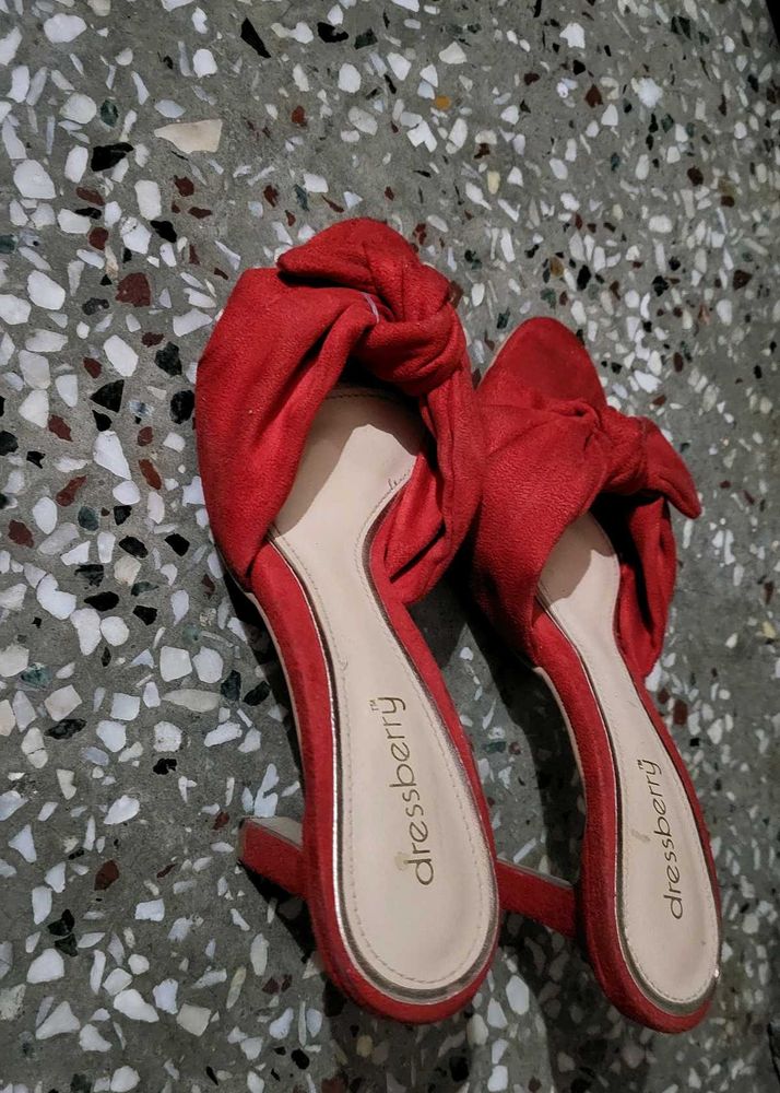 Red Dressberry Heels