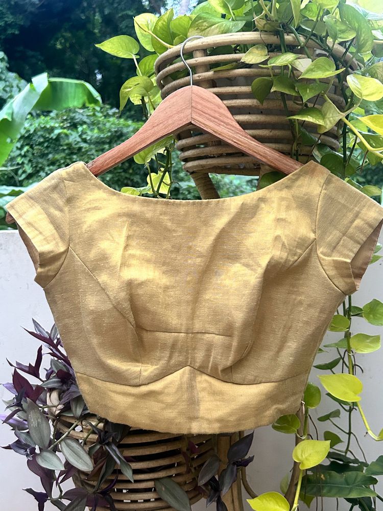 Boat Neck Saree Blouse
