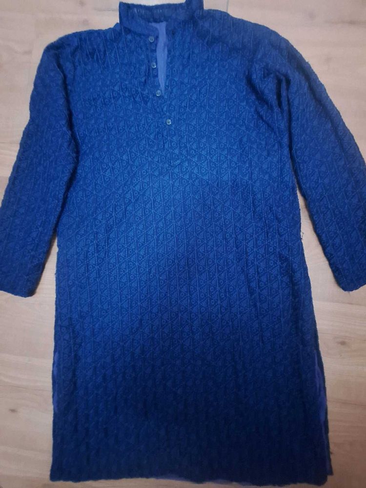 Elegant Blue Kurta