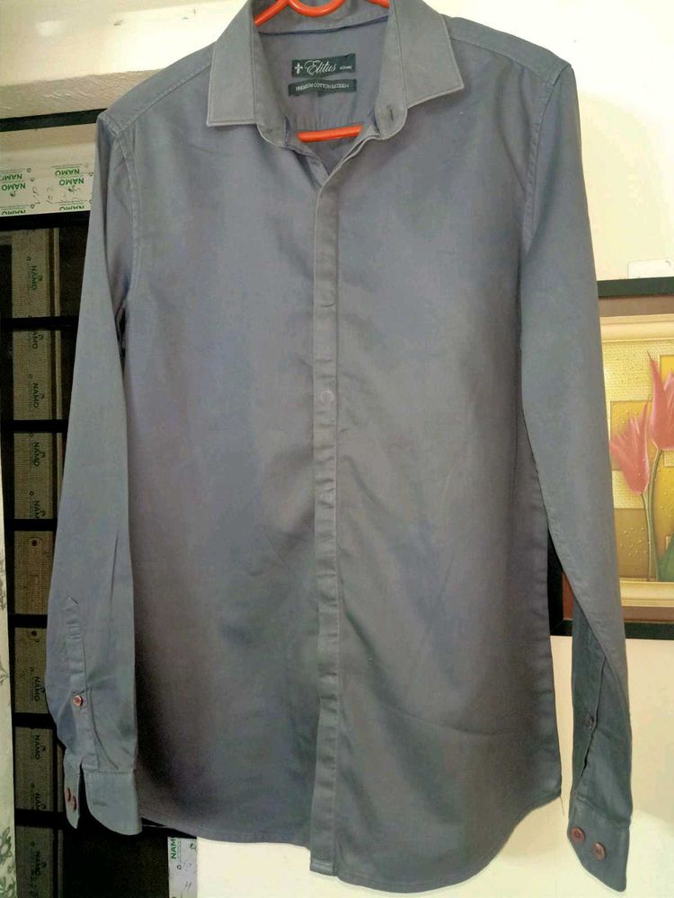 Elite Mens Grey Shirt