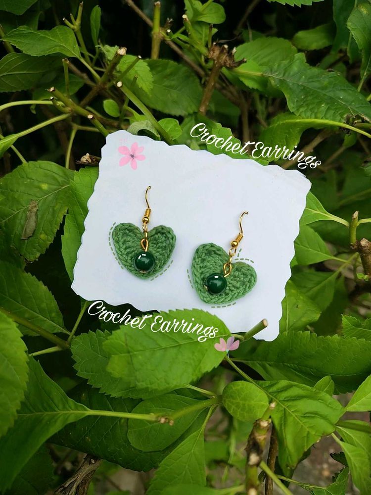 Handmade Crochet Earrings.