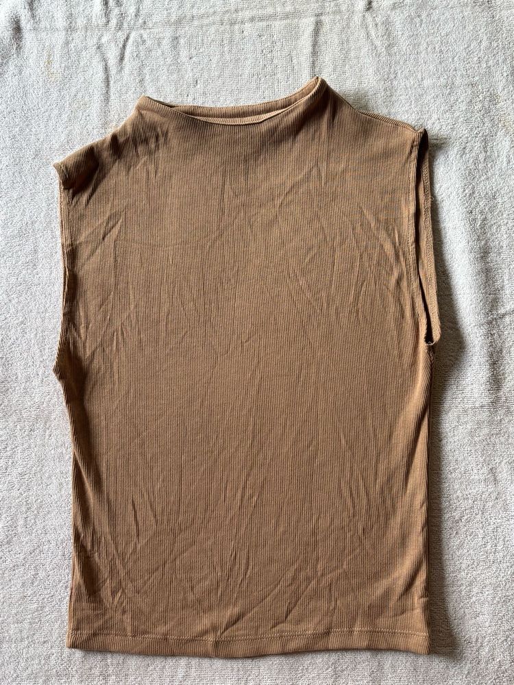 Nude Colour Office Type Top