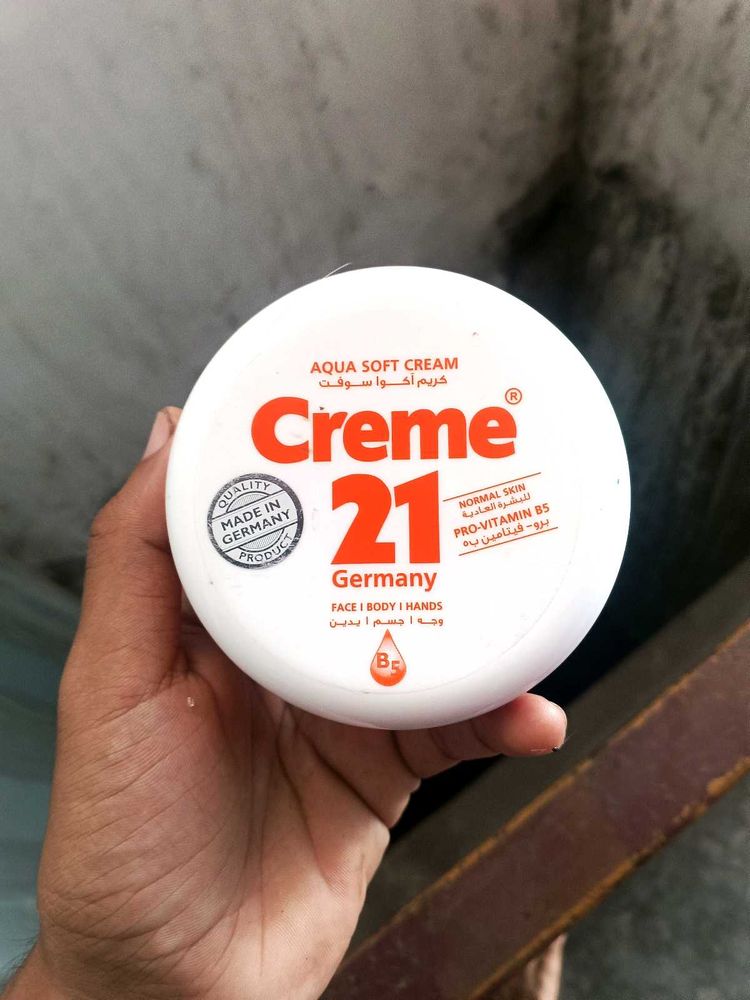 Creme 21 Aqua Soft Cream 250ml - Germany