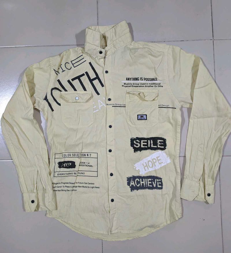 Youth Graphic Print Shirt