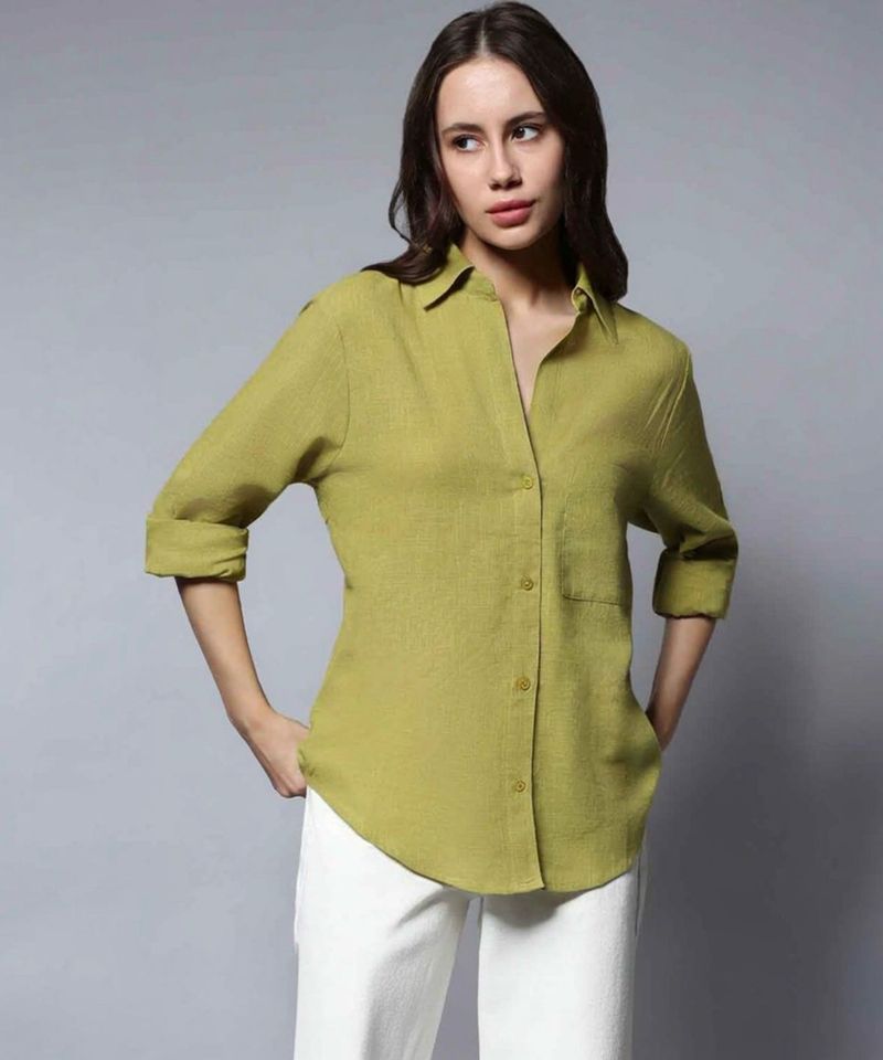 Green shirt