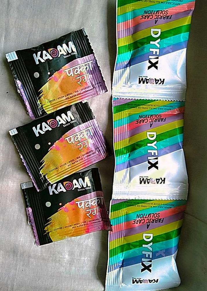 KADAM Fabric Dye ( pack of 3)