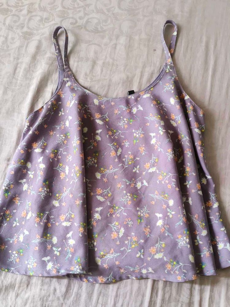 Flare Purple Top