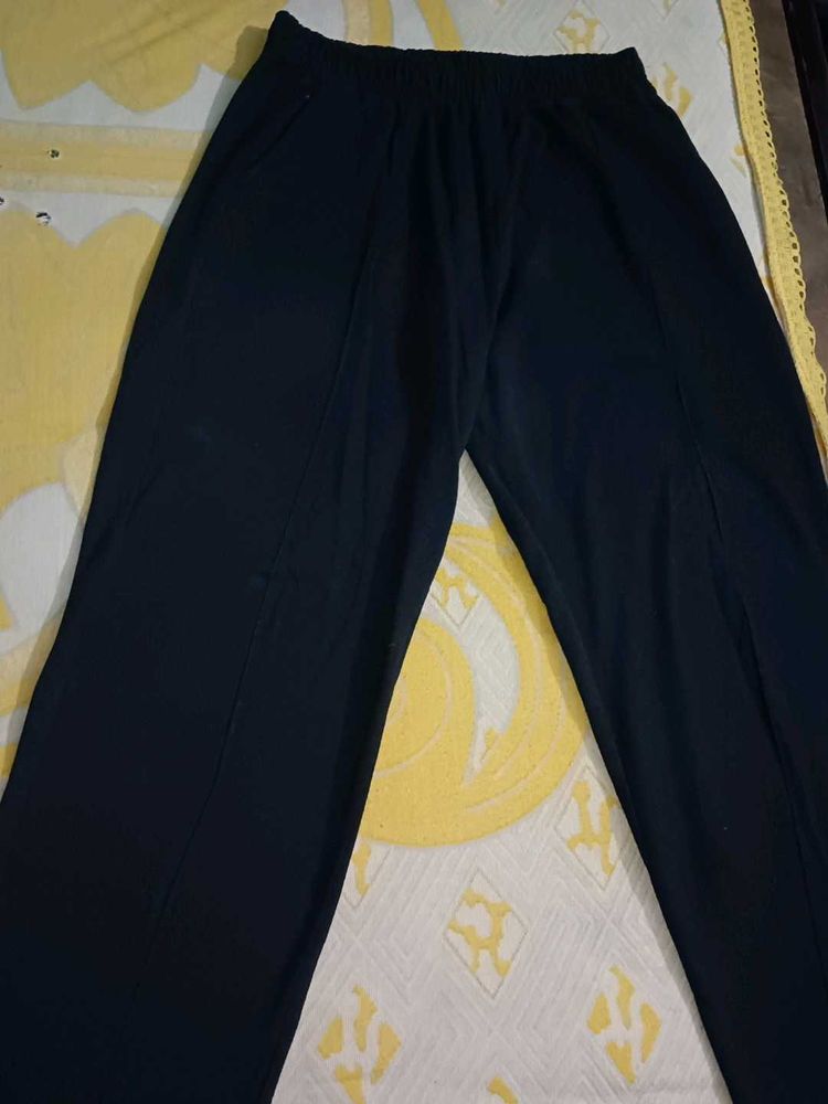 Comfy Black Casual Pants
