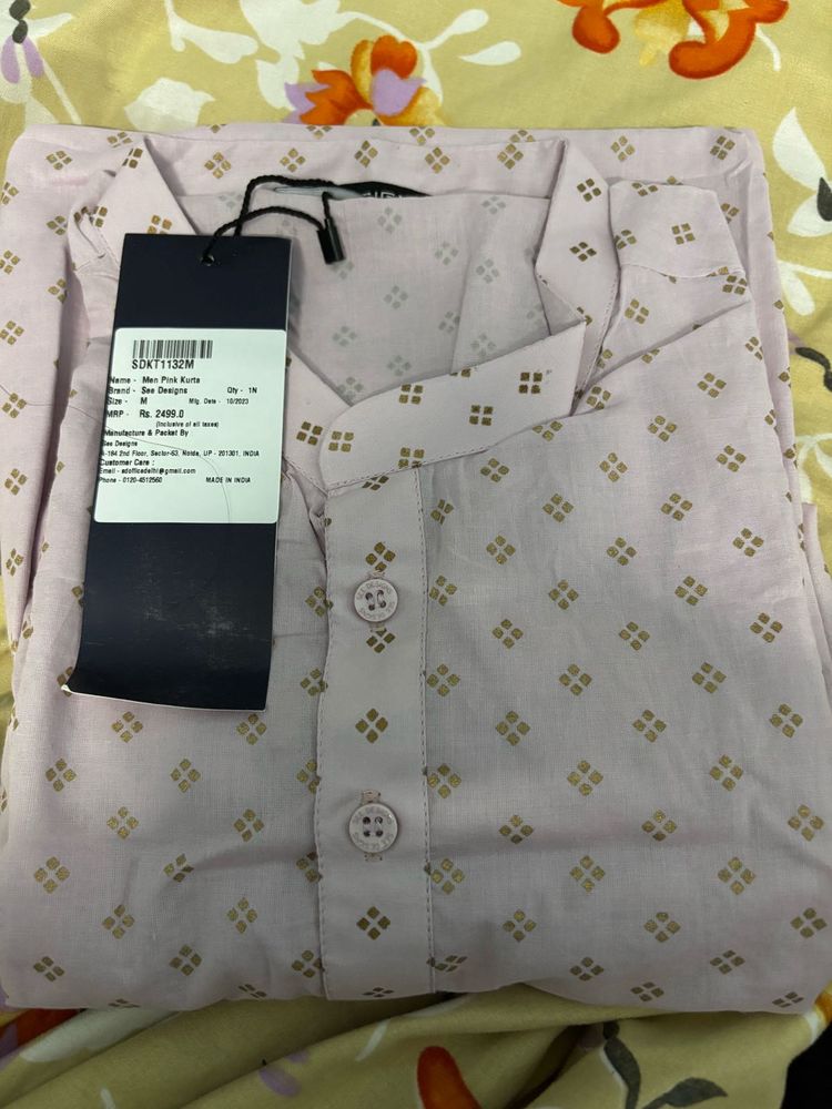 Men&#39;s Printed Kurta