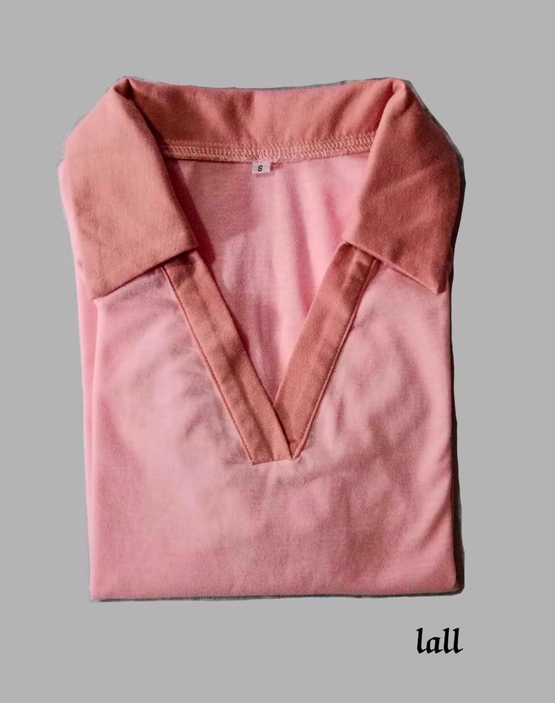 Colour Block Polo Tshirt