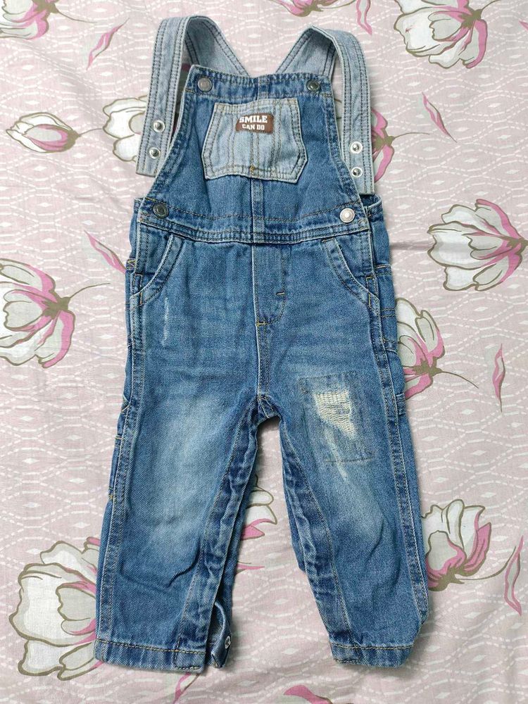 Cute Denim Dungree