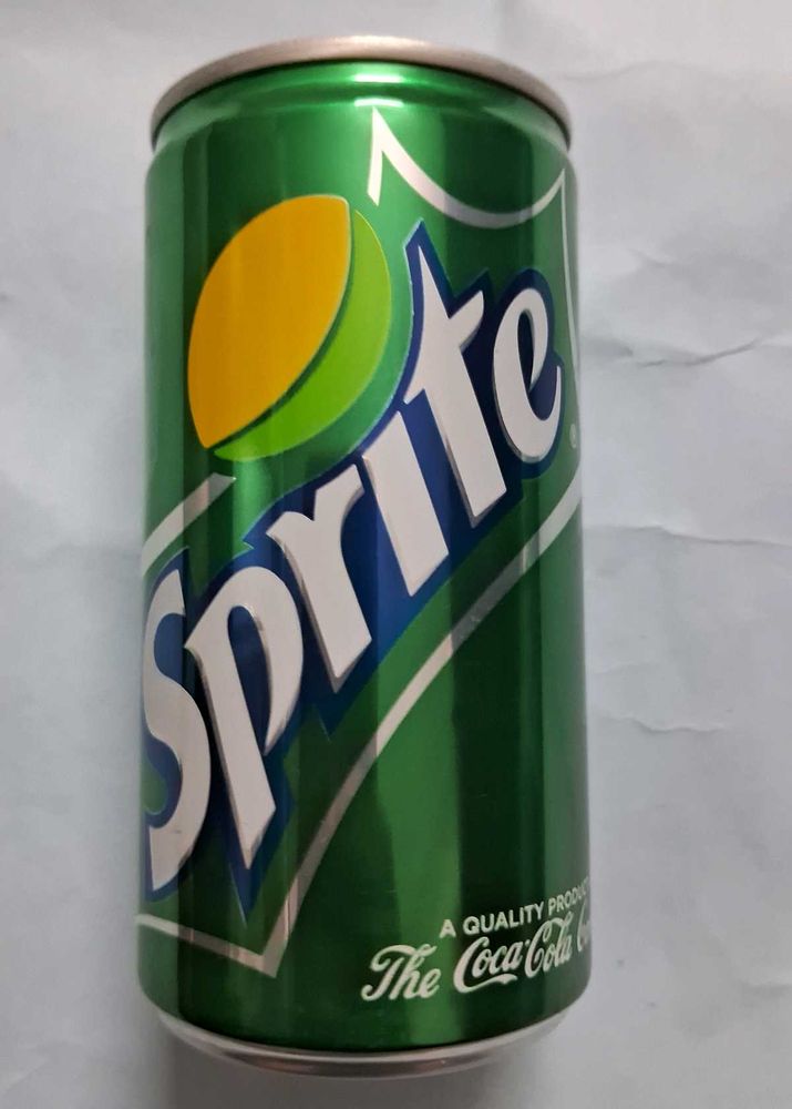 Sprite Vintage Empty Can