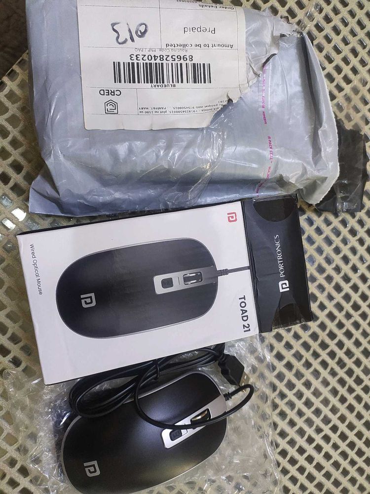Brand New Portronics Mouse Unused