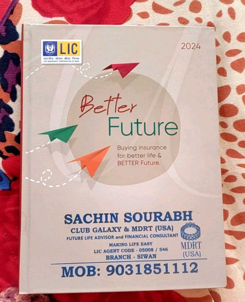 2024 LIC Diary | Better Future Edition | Planner |