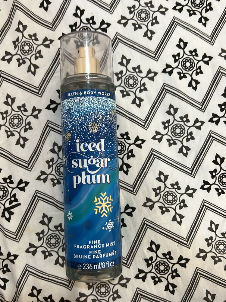 Sale😍Bath &amp; Body Works Iced Sugar Plum Full Bottl