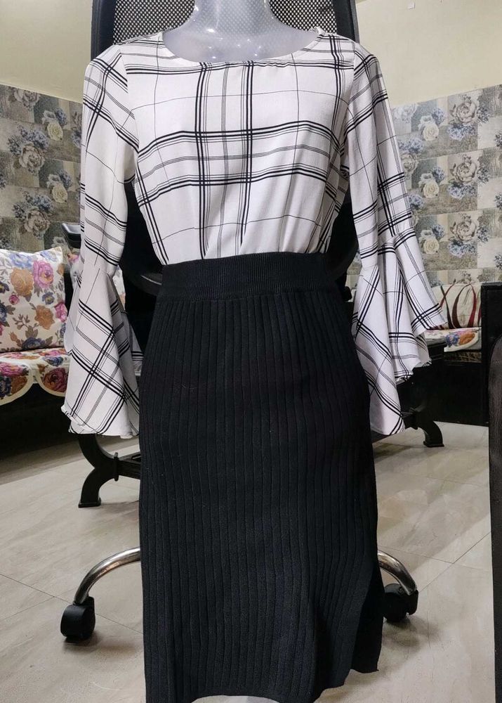 Black And White Top