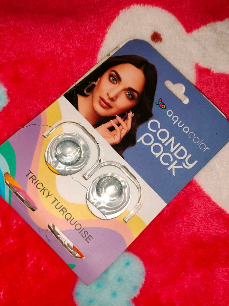 Aqua Lens Colour Lenses Single Time Use 🌸